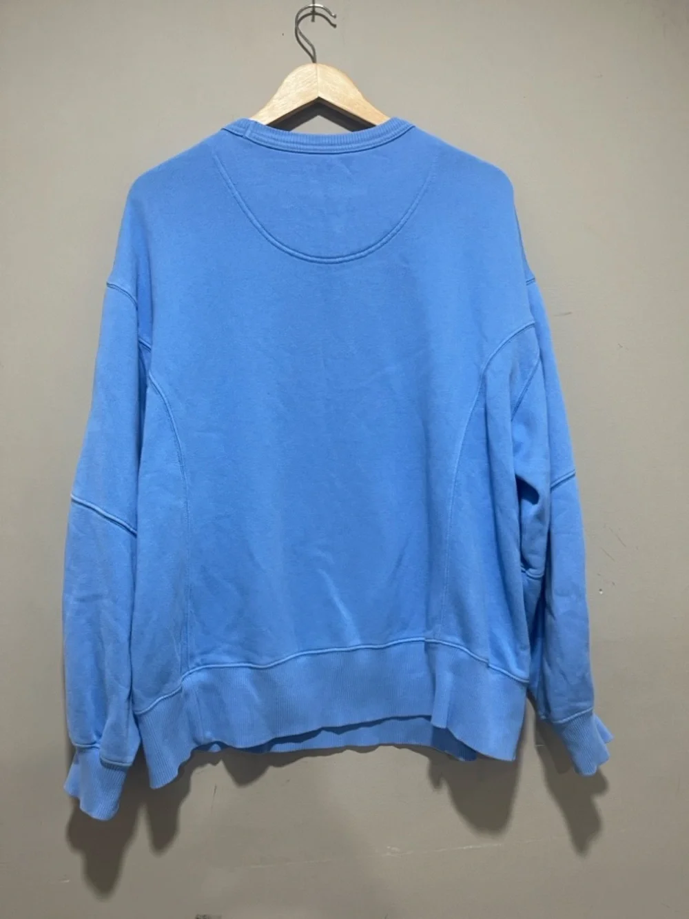 aerie Sky Blue Crewneck Sweatshirt - Picture 6 of 13